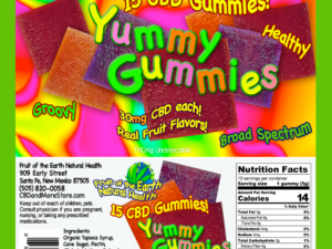 Yummy Gummies, 30mg Broad Spectrum