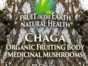 Water-Soluble Whole Mushroom Powder - 50g Chaga