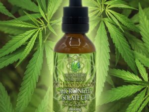 MICROBOTANICA, 1800mg Micronized Isolate CBD Oil, 2 fl oz