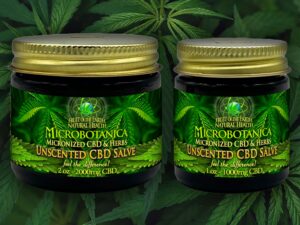 MICROBOTANICA, Unscented CBD Salve